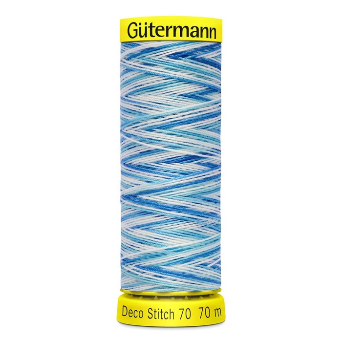 

Нить Deco Stitch 70 мультиколор для декоративных швов, 70 м, 702161 (9954)