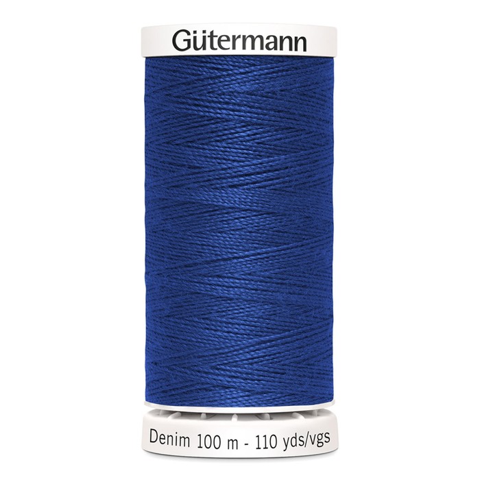 Нить Denim 50 для пошива изделий из джинсовой ткани, 100 м, 700160 (6756)