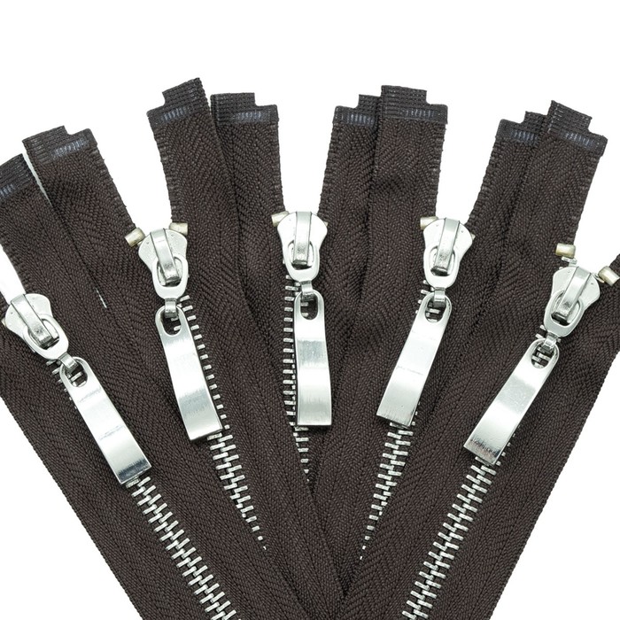 

Молния металлическая, Т5, 1 замок, размер 45 см (868 тёмно-коричневый)