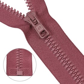 

Молния тракторная, Т10 10 (6 мм), 1 замок, размер 85 см, 25 шт. в упаковке (025 стёмно-роза)