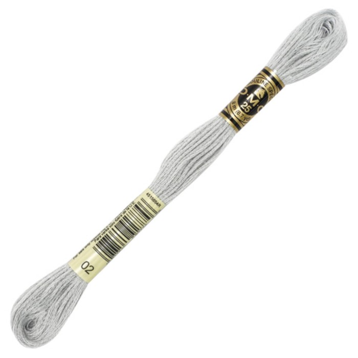 

Нитки мулине DMC 117 (002), 12 шт. в упаковке