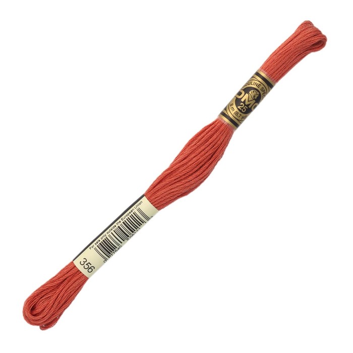 

Нитки мулине DMC 117 (356), 12 шт. в упаковке