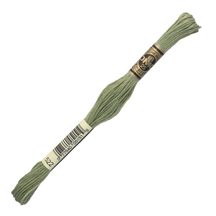 

Нитки мулине DMC 117 (522), 12 шт. в упаковке