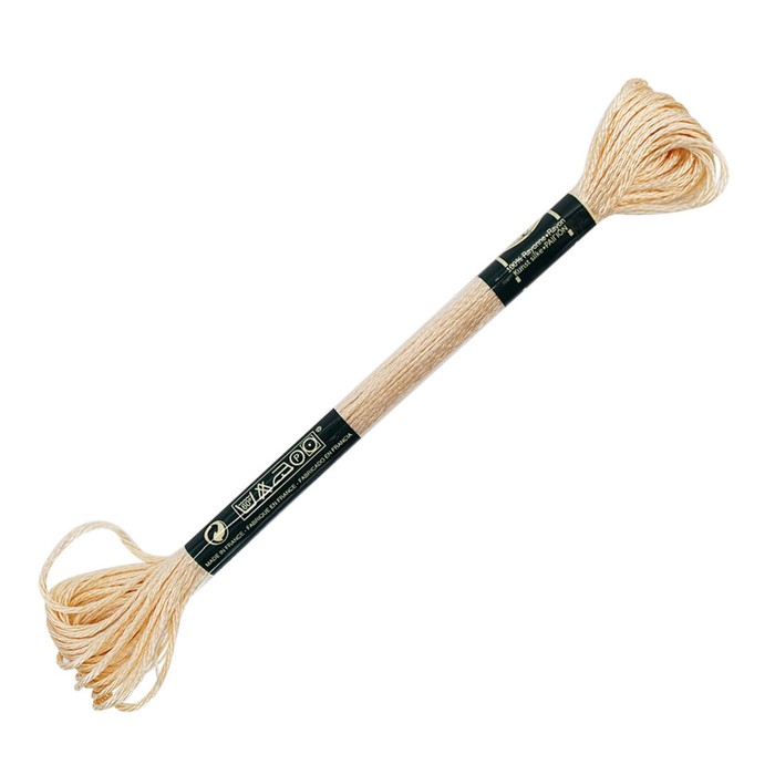 Нитки мулине сатин DMC 1008F (S739), 6 шт. в упаковке