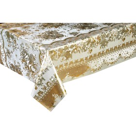 Клеёнка для стола Dasch «Аурум» «Эмилия», 137 см, рулон 20 п.м, цвет золото Ош