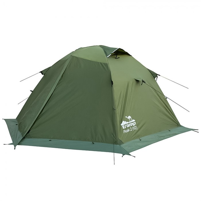 Палатка Peak 2 (V2), цвет зелёный палатка bluebird 2 v2 зелёный