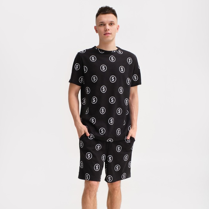 

Пижама мужская KAFTAN "Money" р.54, черный