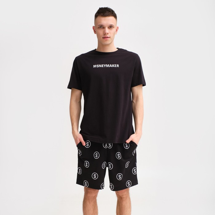

Пижама мужская KAFTAN "Moneymaker" размер 48, черный