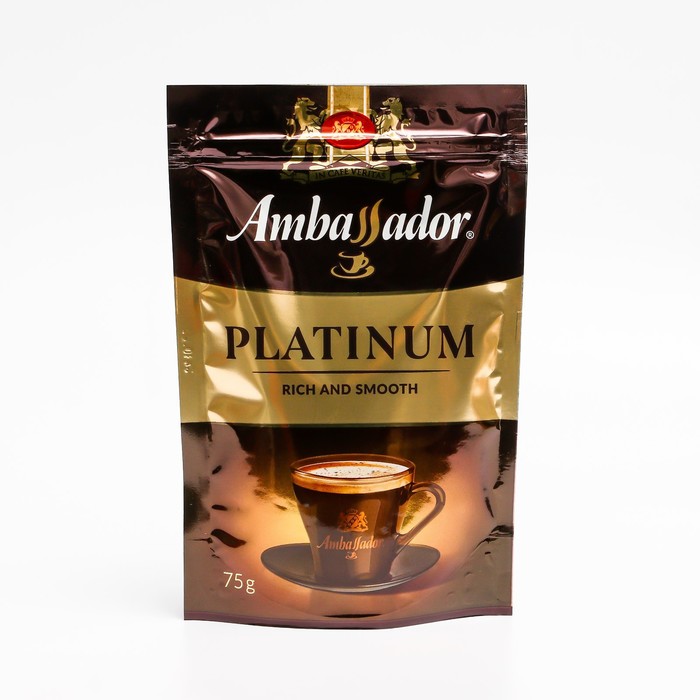 

Кофе раств.Ambassador Platinum 75г/м.уп/Strauss