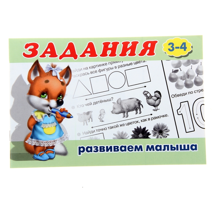 Раскраска Задания 2 (3-4)