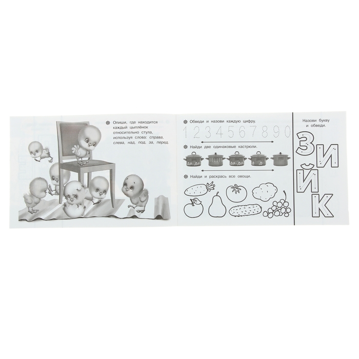 Раскраска Задания 3 (4+)