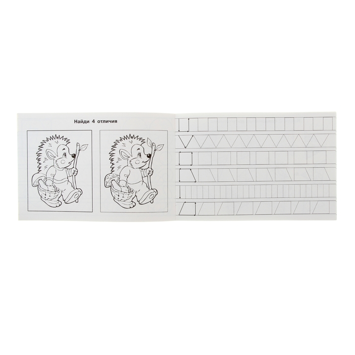 Раскраска-пропись 6. Готовимся писать