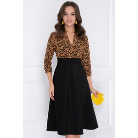 

Платье женское «Равенна блэк охра», размер 48