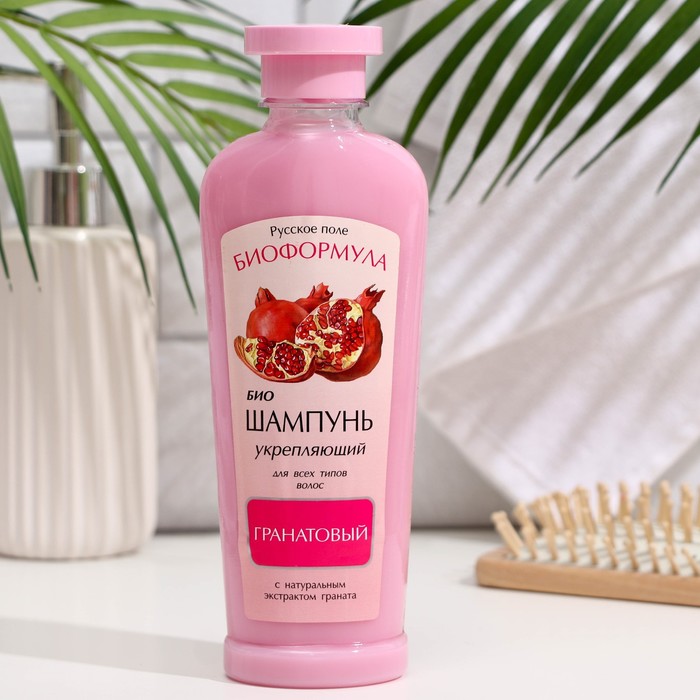 цена Био-Шампунь Русское Поле Биоформула укрепляющий для всех типов волос, 270 мл