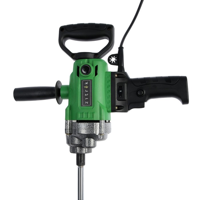

Миксер строительный Zitrek Greenmix 1200, 1200 Вт, 280-850 об/мин, 1 скорость