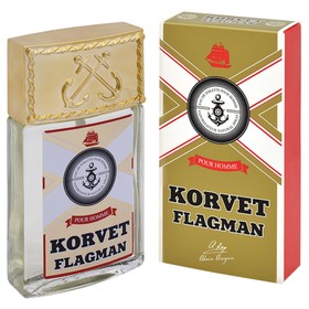 

Туалетная вода мужская Korvet Flagman, 100 мл