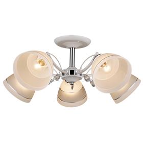 

Люстра MD.QH-0050-5 WH, 5x60Вт E27, цвет белый