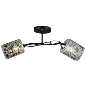 

Люстра MD.QH-0065-2 BK, 2x60Вт E27, цвет чёрный
