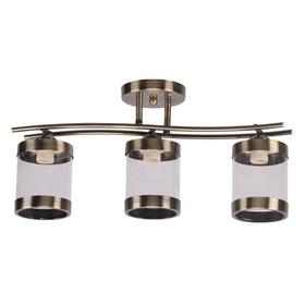 

Люстра MD.2386-3-S AB, 3x60Вт E27, цвет бронза