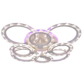 

Люстра PLC-7026-650, 133Вт LED, цвет белый
