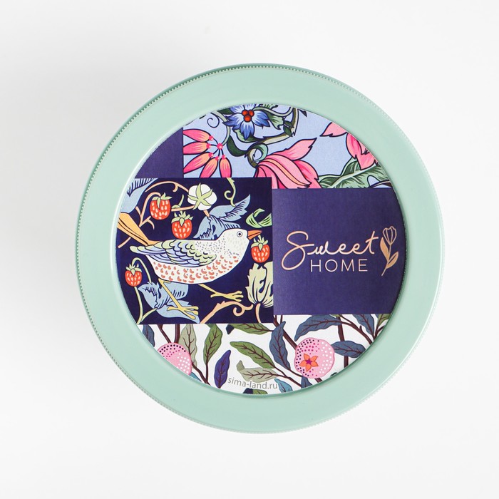 

Емкость для сыпучих продуктов с крышкой 0,5 л Sweet home, МИКС