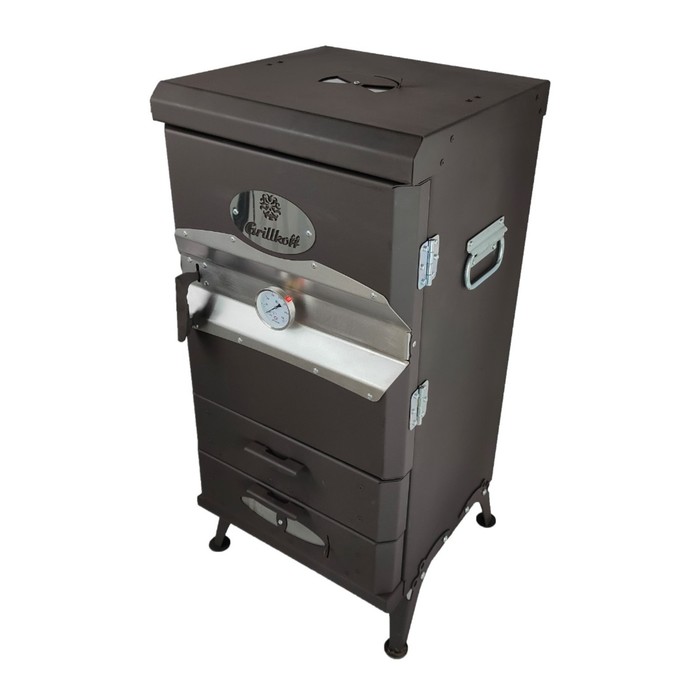 Коптильный шкаф Grillkoff «Байкал» корпус шкафа сталь 08ПС толщиной 1,5 мм