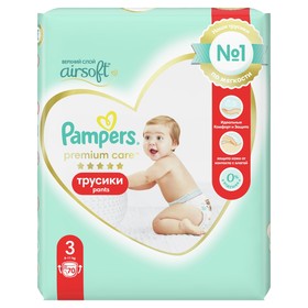 

Подгузники-трусики Pampers Premium Care, 6-11 кг, 70 шт.