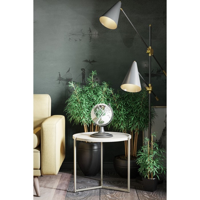 Стол придиванный «Бруно», 575 × 757 × 500 мм, цвет лайт стоун стол придиванный бруно 575 × 757 × 500 мм цвет серый мрамор