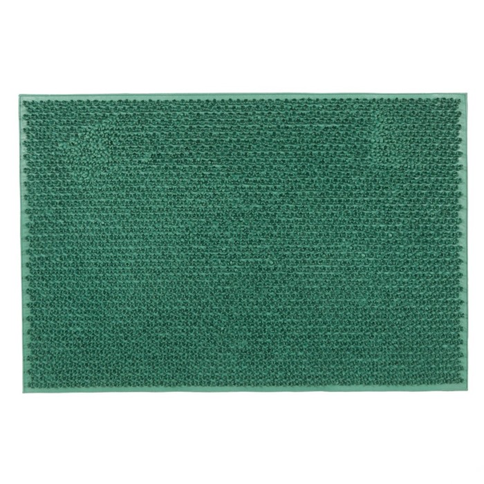 фото Коврик sunstep «травка», резиновый, 40х60 см, цвет зелёный