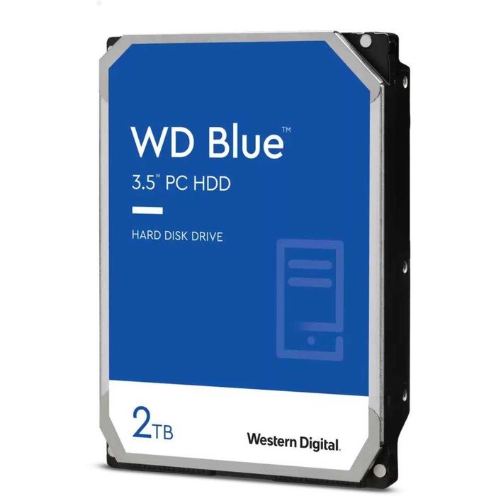 фото Жесткий диск wd original wd20ezbx blue, 2 тб, sata-iii, 3.5" western digital