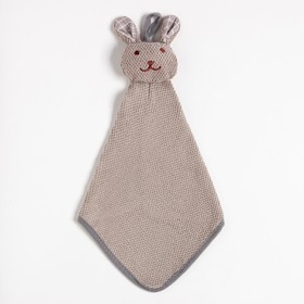 

Полотенце кухонное Доляна "Заяц", цв. серый 30*30 см 280гр/м2