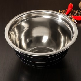 

Миска Доляна Dark, 550 мл, d=14 см, цвет чёрный