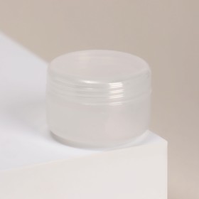 

Баночка для хранения, 20 г, цвет прозрачный