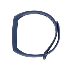 

Ремешок для фитнес-браслета Mi Band 5/6 LuazON, силиконовый, синий