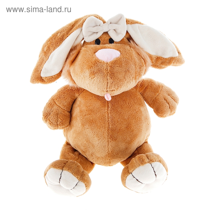 Мягкая игрушка «Кролик коричневый сидячий» 40 см игрушки gulliver мягкая игрушка кролик коричневый сидячий