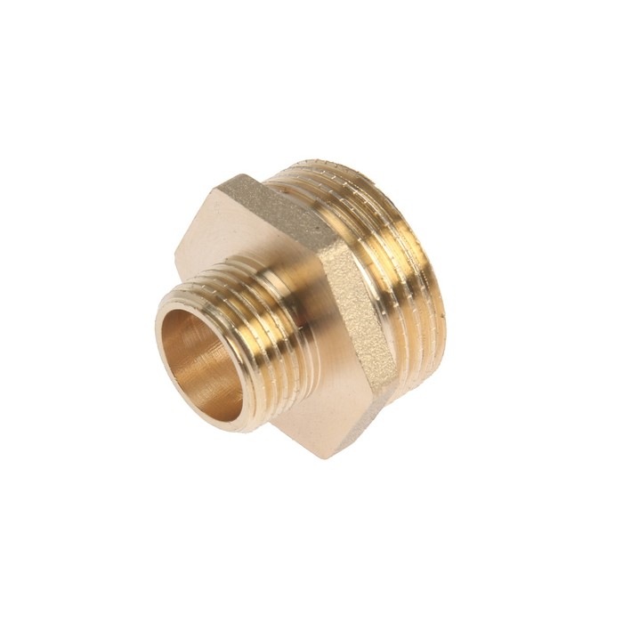 

Ниппель переходной ZEIN, 1" х 1/2" наружная резьба, латунь