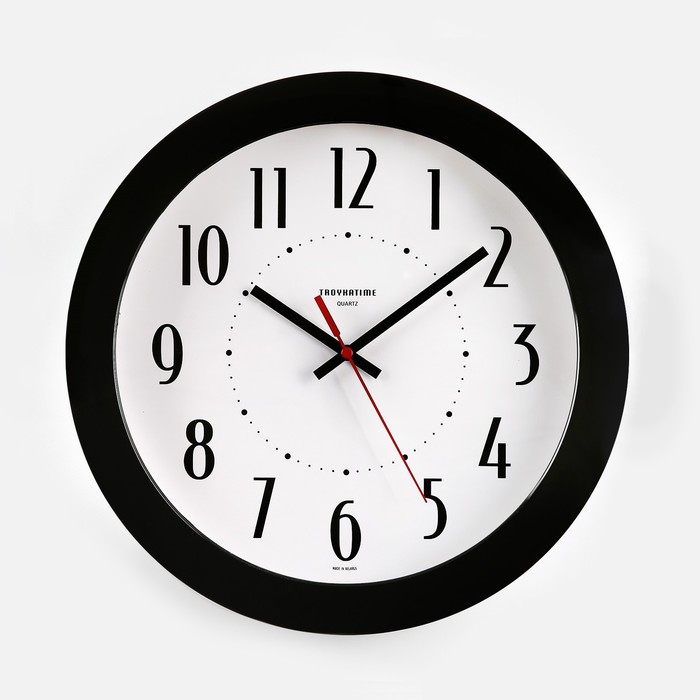 Часы настенные, серия: Классика, d=29 см часы настенные серия классика d 29 см коричневый обод