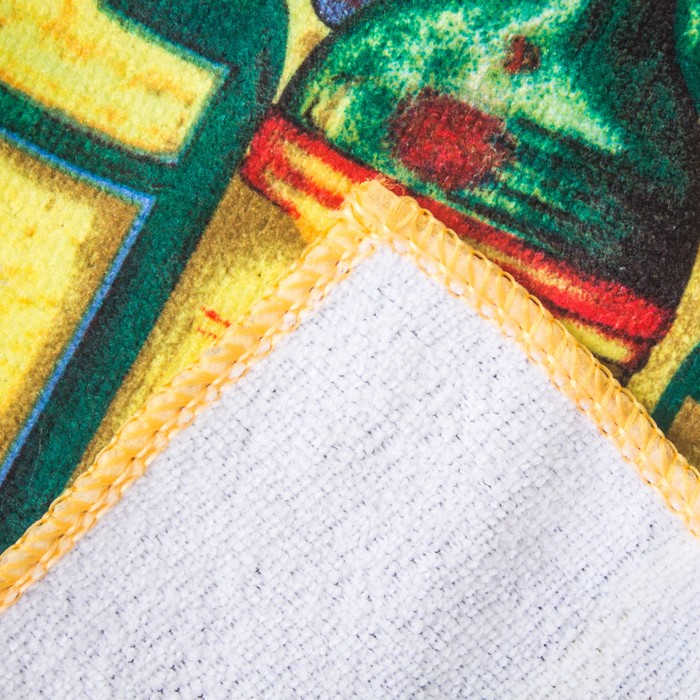 Полотенце кухонное 25*50 см "Кухонька" МИКС, микрофибра