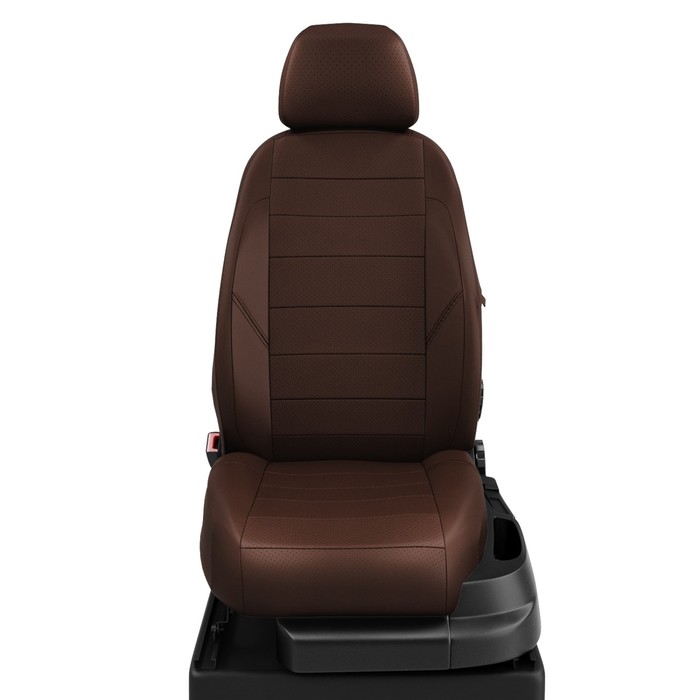 

Авточехлы для Citroen Jumpy Multispace 3 с 2016-н.в., 3 места, минивэн, фургон, перфорация, экокожа, цвет шоколад