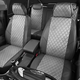 

Авточехлы для Ford Escape 2 с 2007-2012 джип (Американец). Задние спинка и сиденье 40 на 60, БЕЗ заднего подлокотника, 5-подголовников