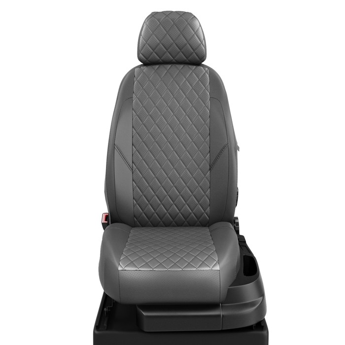 

Авточехлы для Nissan X-trail T32 с 2013-2022 г., джип, перфорация, экокожа, цвет тёмно-серый