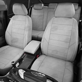 

Авточехлы для Suzuki Grandvitara с 2006-2015 джип 3-х дверка. Задние спинка и сиденье 50 на 50, 4-подголовника