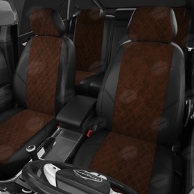 

Авточехлы для Toyota Avensis 2 с 2001-2008г. седан Задняя спинка 40 на 60, сиденье единое. Задний полокотник (молния), 2 надкрыльника, 5-подголовников