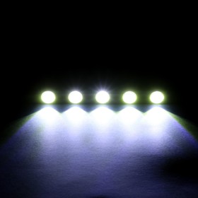 

УЦЕНКА Дневные ходовые огни 5 SMD, 12 В, повышенная мощность