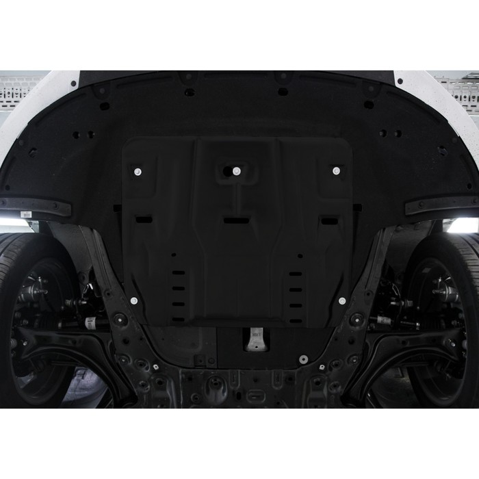 

Защита картера и КПП АвтоБроня, Hyundai Sonata VIII (V - 2.0; 2.5) 2019-н.в., Kia K5 (V - 2.0; 2.5) 2020-н.в., с крепежом, 111.02861.1