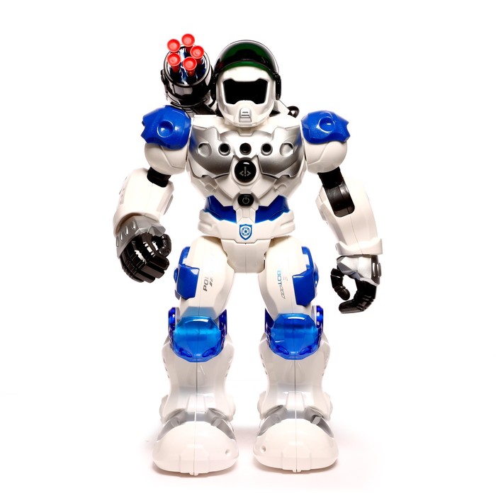 Робот интерактивный «Космобот», русское озвучивание, световые и звуковые эффекты, стреляет 7690977