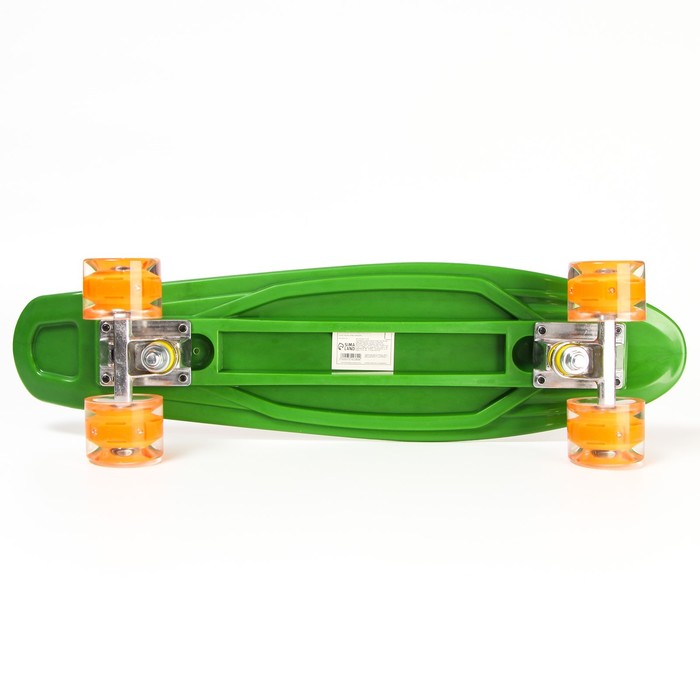 Пенниборд "Gravity Falls" 56 х 16 см, колеса световые PU 60х45 мм, ABEC 7, цвет зеленый