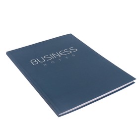 

Бизнес-блокнот А4, 80 листов,, точка, интегральная обложка, Business Dots, матовая ламинация, блок 60 г/м2