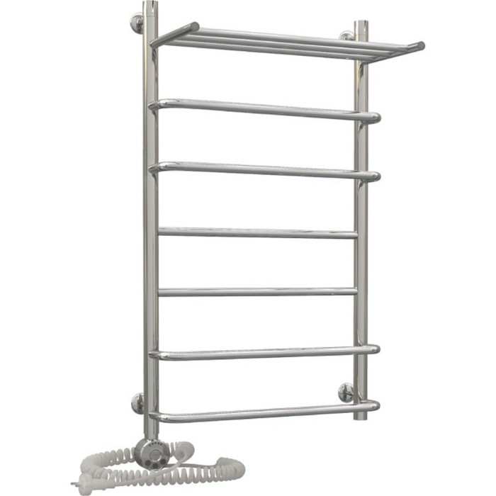 Полотенцесушитель электрический Акванерж СКОБА-ПРЯМАЯ 800х600 мм с полкой левый 20720₽