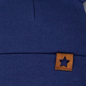 

Шапка для мальчика, цвет синий, размер 50-53 (3-6 лет)